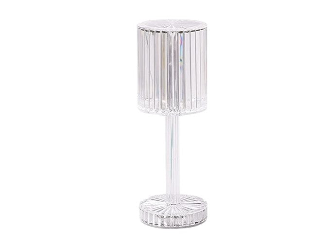 RGB Crystal Table Lamp,Diamond Lamp Multi-Color Remote Control,Touch Dimmable Table Light,USB Charging Romantic Acrylic LED Night Light Modern Home Decoration (Acrylic)