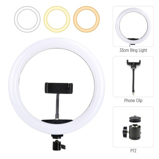 36cm selfie Led Ring Light 360 Degree With Tripod Stand