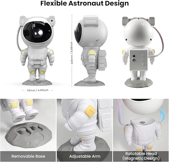 Astronaut Galaxy Light Projector