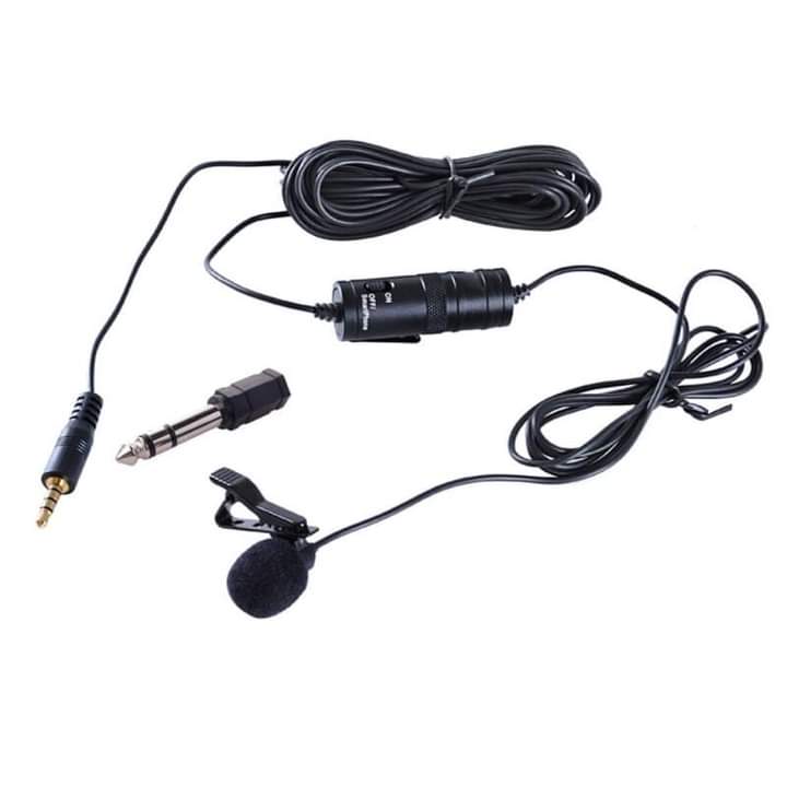 BOYA BY-M1 Omnidirectional Lavalier Microphone (Black)